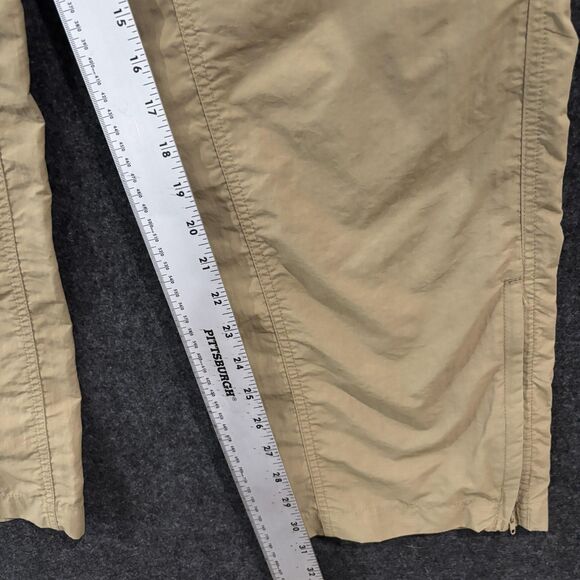 Magellan Outdoors Convertible Pants Men's XL Khaki Zip Off Cargo Fishing Hiking - Picture 6 of 12